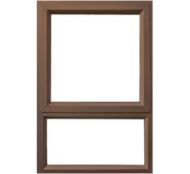 Aluminium Window 600mm x 900mm – Bronze, White