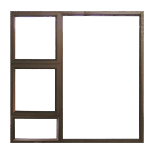 Aluminium Window 1500mm x 1500mm – Large, durable window with 28ML
