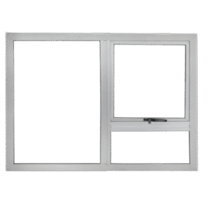 Aluminium Window 900mm x 1200mm Bronze, White, Charcoal