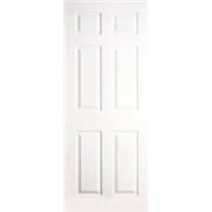 Classic 6 Panel Deep Moulded White Door