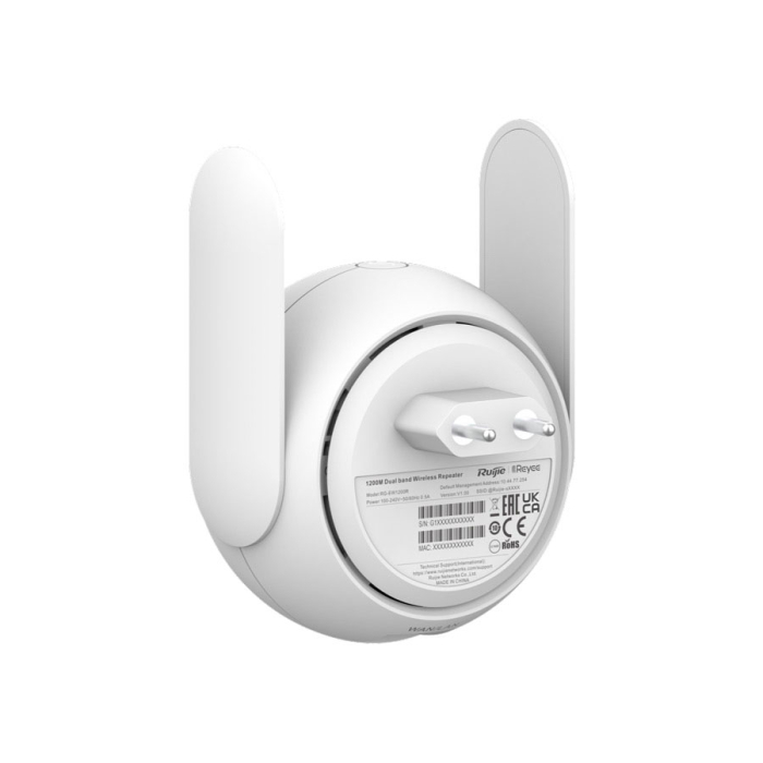 Reyee Dual Band WiFi 5 1200Mbps 4dBi Mesh Range Extender - Image 3